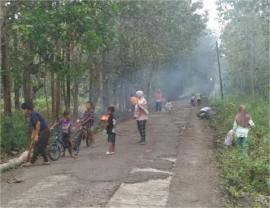 Warga Padukuhan Candi 7 Gelar Kerja Bakti Bersih Lingkungan Jelang Tradisi Rasul Dusun